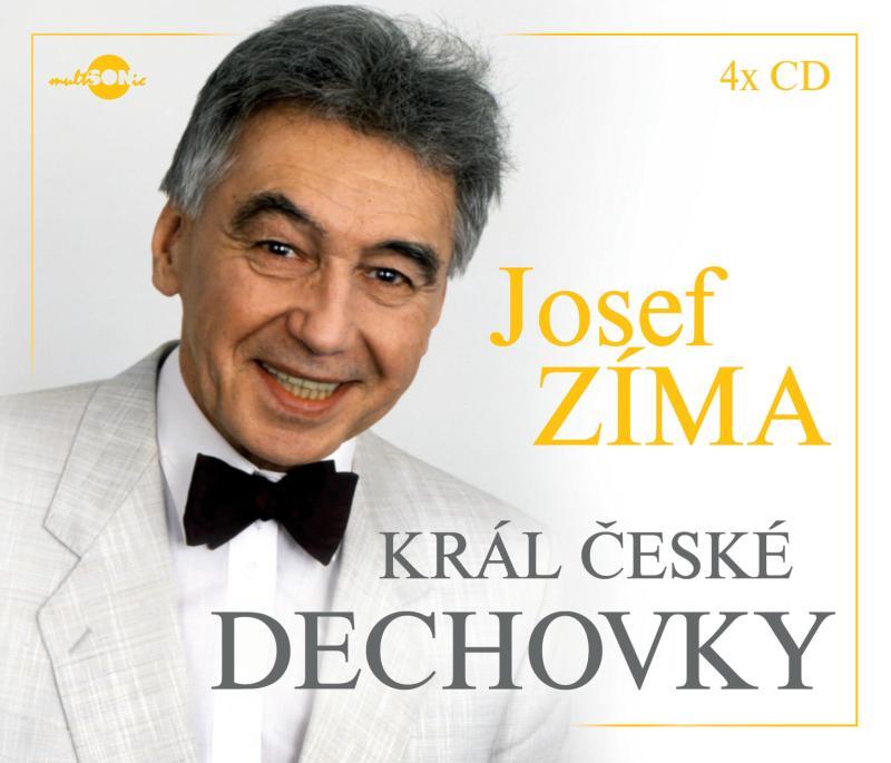 Kniha: Josef Zíma: Král české dechovky - kolekce 4 CD - Zima Josef