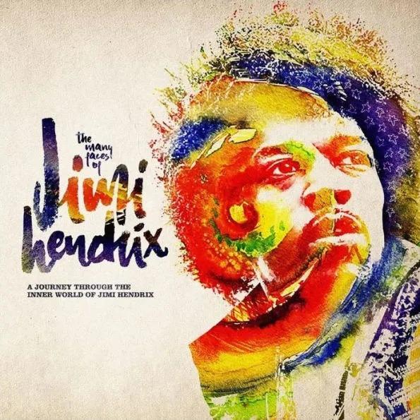 Kniha: Many Faces Of Jimi Hendrix (Blue/Yellow) LP - MUSIC BROKERS