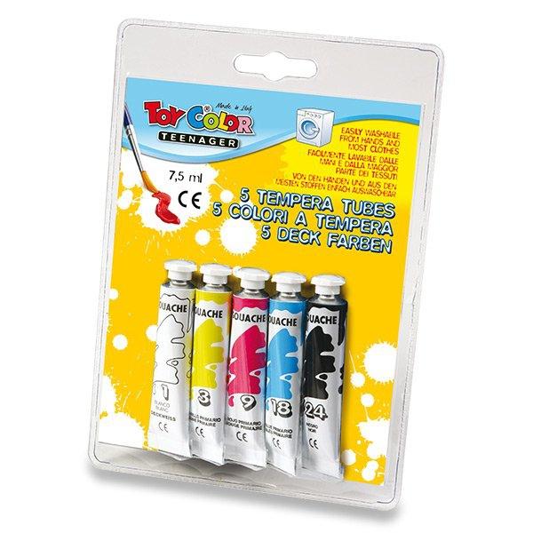 Kniha: Temperové barvy Toy Color 5 barev, tuba 7,5 mlautor neuvedený
