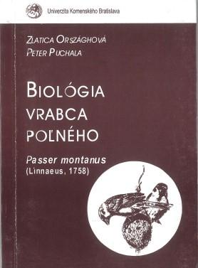 Kniha: Biológia vrabca poľného - Zlatica Országhová