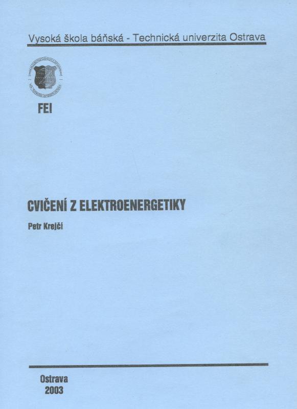 Kniha: Cvičení z elektroenergetiky - Pert Krejčí