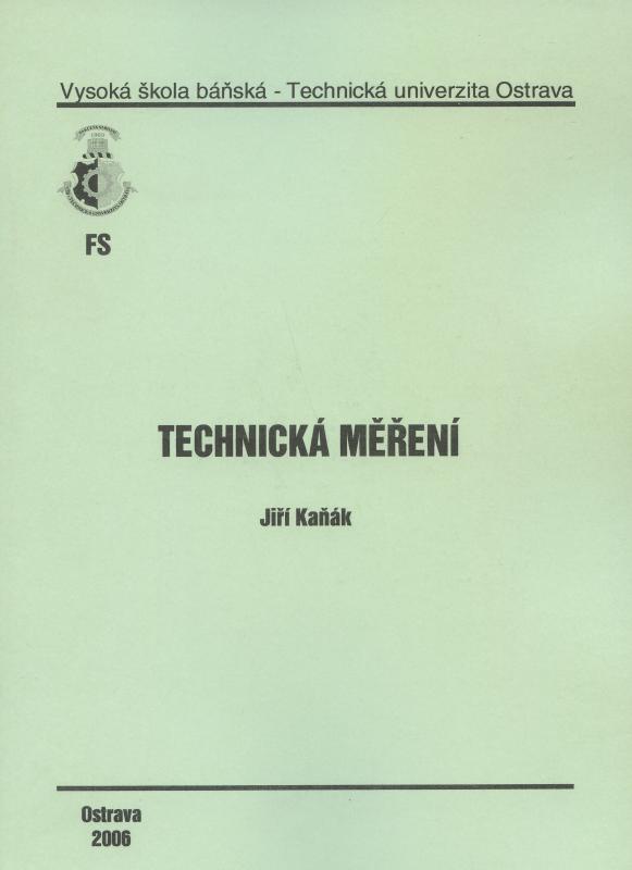 Kniha: Technická měření - Jiří Kaňák