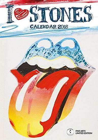 Kniha: Kalendář 2018 - ROLLING STONESautor neuvedený