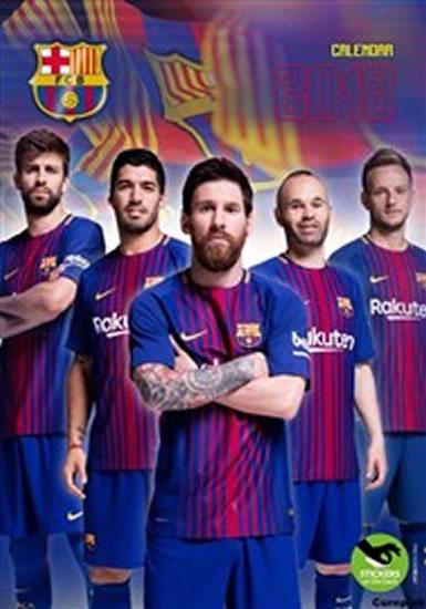 Kniha: Kalendář 2018 - BARCELONA FCautor neuvedený