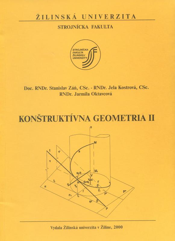 Kniha: Konštruktívna geometria II. - Stanislav Záň a kolektív