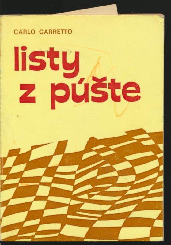 Kniha: Listy z púšte - Carlo Carretto