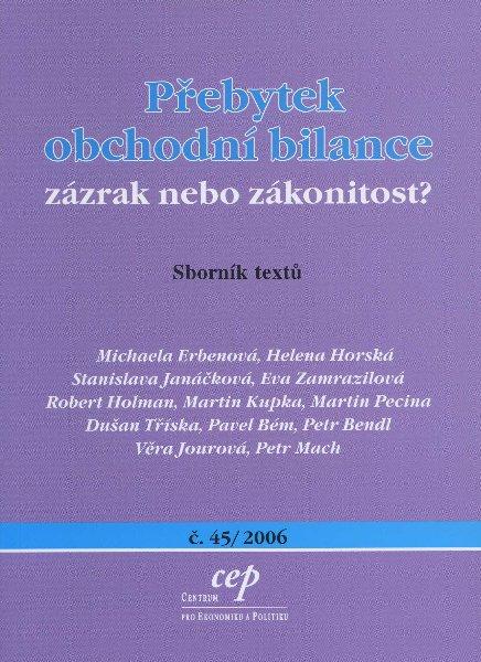 Kniha: Přebytek obchodní bilancekolektív autorov