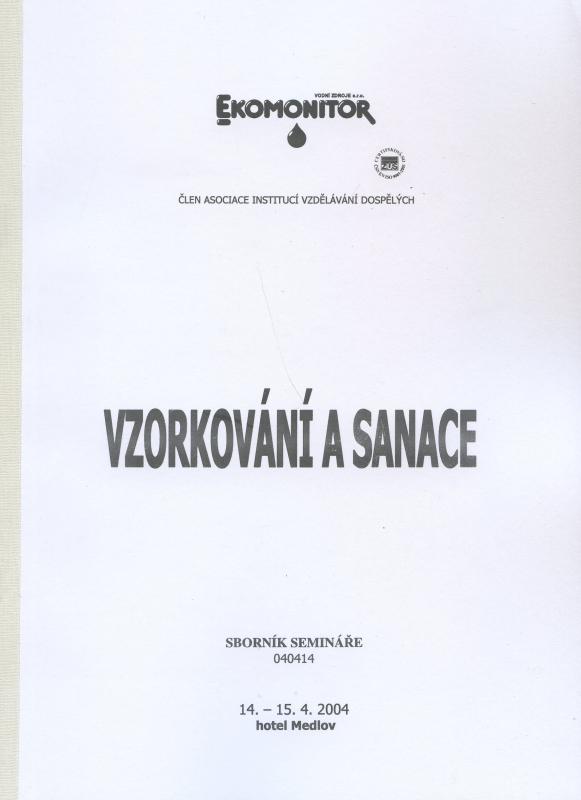 Kniha: Vzorkování a sanaceautor neuvedený