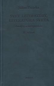 Svet literatúry, literatúra sveta -  II. zväzok