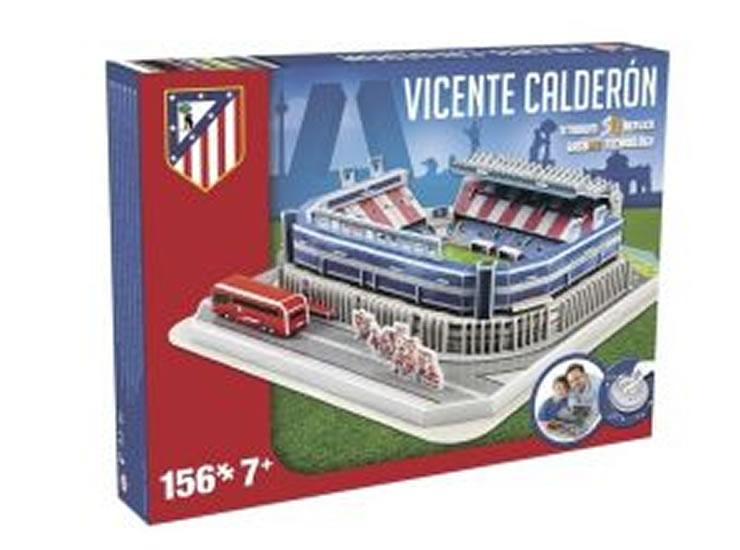 Kniha: 3D Puzzle Nanostad Spain - Vicente Calderonfotbalový stadion Atletico de Madridautor neuvedený