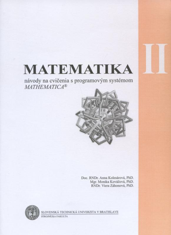 Kniha: Matematika II - Anna Kolesárová