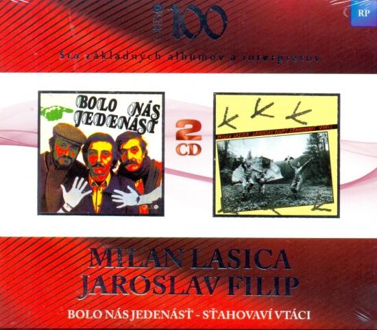 Kniha: Bolo nás jedenásť - Sťahovaví vtáci - 2 CD - Lasica, Jaroslav Filip Milan