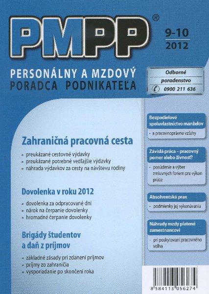 Kniha: PMPP 9-10/2012 Zahraničná pracovná cestaautor neuvedený