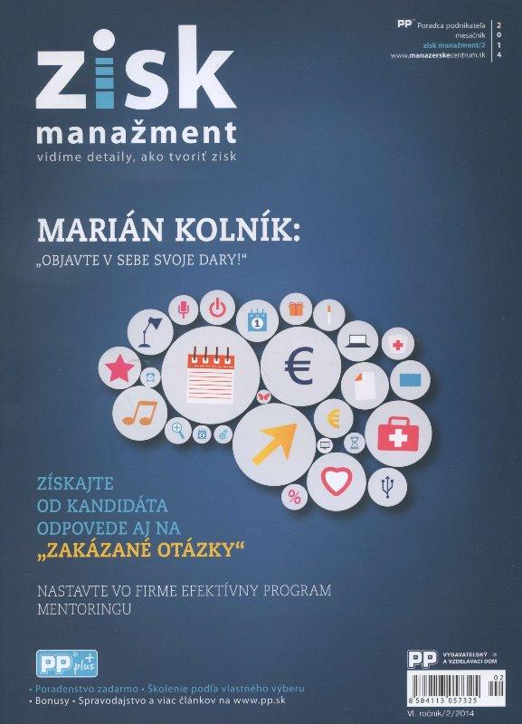 Kniha: Zisk manažment 2/2014autor neuvedený