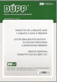 Kniha: DUPP 11-12/2013 Poskytnuté a prijaté dary v zákone o dani z príjmovautor neuvedený