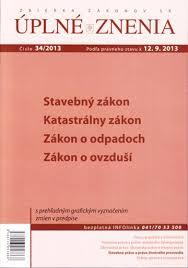 Kniha: UZZ 34/2013 Stavebný zákonautor neuvedený