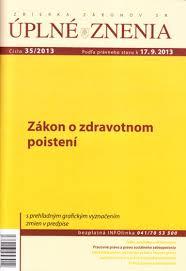 Kniha: UZZ 35/2013 Zákon o zdravotnom poisteníautor neuvedený