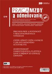 Kniha: Práca, mzdy a odmeňovanie 9/2013autor neuvedený