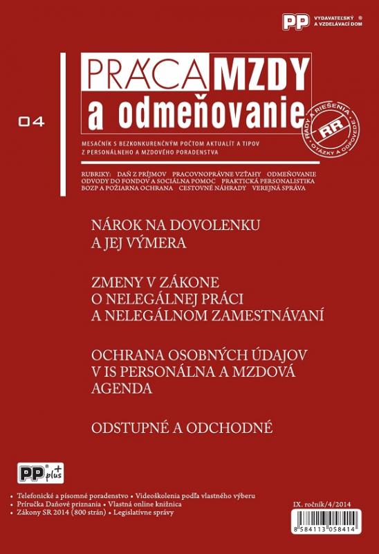Kniha: PaM 4/2014autor neuvedený