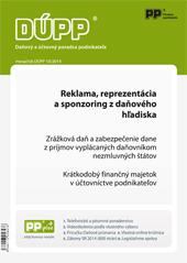 Kniha: DUPP 10/2014 Reklama, reprezentácia a sponzoring z daňového hľadiskaautor neuvedený