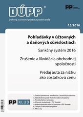 Kniha: Daňový a účtovný poradca podnikateľa 15/2016autor neuvedený