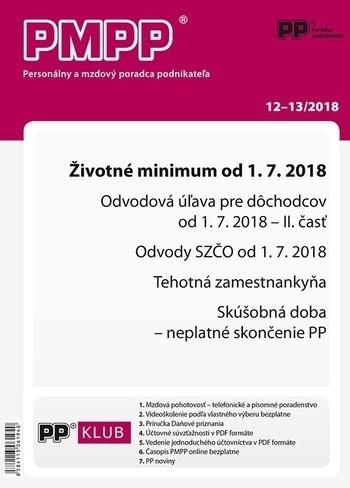 Kniha: Personálny a mzdový poradca podnikateľa 12,13-2018autor neuvedený