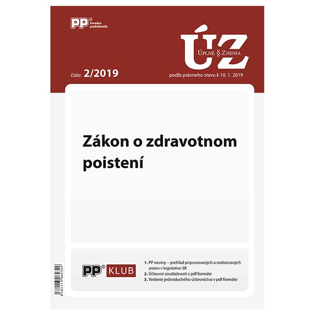 Kniha: UZZ 2/2019 Zákon o zdravotnom poisteníautor neuvedený