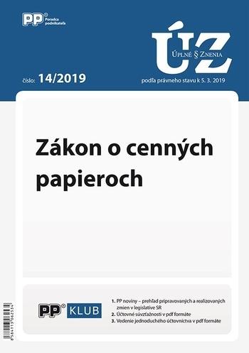 Kniha: Úplne znenia zákonov 14-2019autor neuvedený