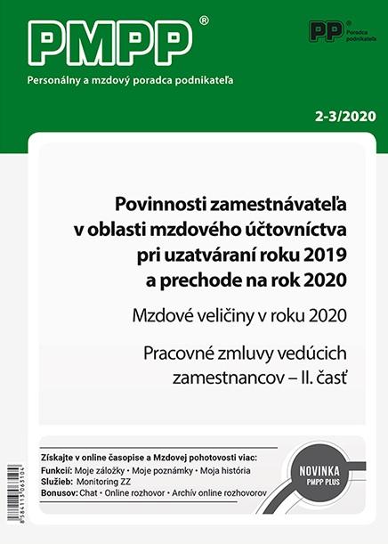 Kniha: PMPP 2-3/2019 Povinnosti zamestnávateľa v oblasti mzdového účtovníctvaautor neuvedený