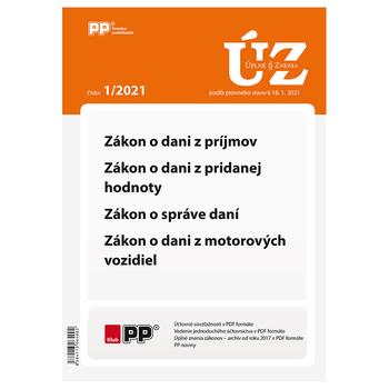Kniha: Úplné znenia 1/2021autor neuvedený