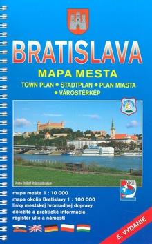 Kniha: Bratislava-mapa mestaautor neuvedený