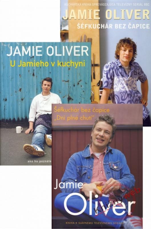 Kniha: KOMPLET-Jamie Oliver 1+2+3 - Oliver Jamie