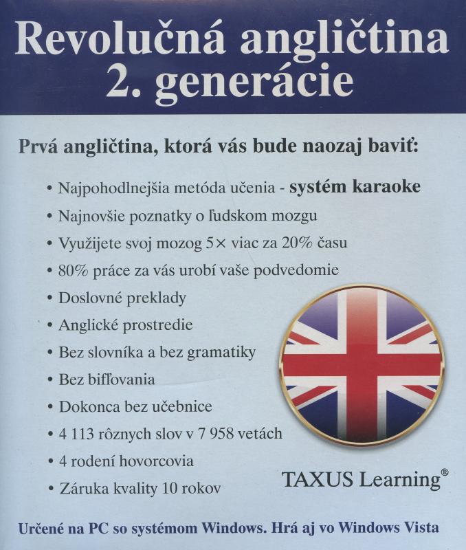 Kniha: Revolučná angličtina 2. generácie TAXUS Learning - Ivo Toman