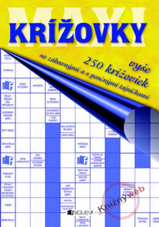 Kniha: Maxi krížovkykolektív autorov
