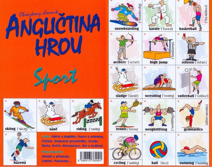 Kniha: Sport - Angličtina hrou (pexeso)autor neuvedený