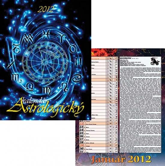 Kniha: K - Astrologický - 2012 - nástenný N071autor neuvedený