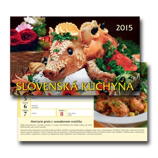 Kniha: K-Slovenská kuchyňa 2015 stolový S11autor neuvedený