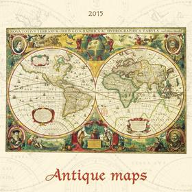 Kniha: Antique maps - nástěnný kalendář 2015autor neuvedený