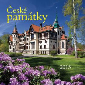 Kniha: České památky - nástěnný kalendář 2015autor neuvedený