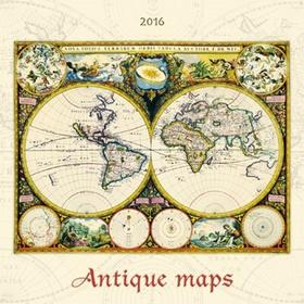 Kniha: Antique maps 2016 - nástěnný kalendářautor neuvedený