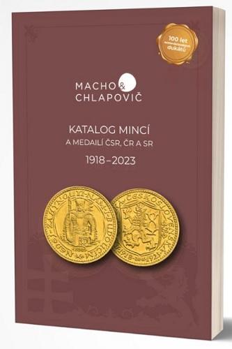 Kniha: Katalóg mincí a medailí ČSR, ČR a SR 1918-2023autor neuvedený