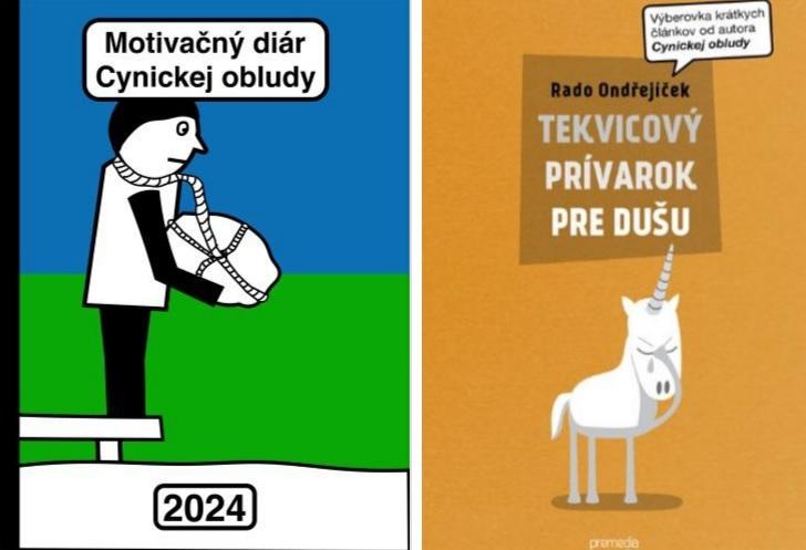 Kniha: Motivačný diár Cynickej obludy 2024 + Tekvicový prívarok pre dušu - Rado Ondřejíček