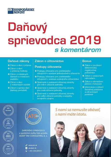 Kniha: Daňový sprievodca 2019 s komentárom - Kolektív autorov