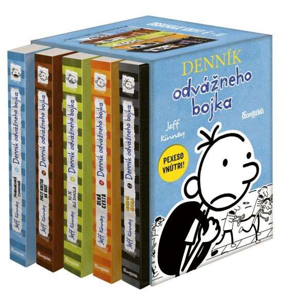 Kniha: Denník odvážneho bojka box 6 – 10 - Kinney Jeff