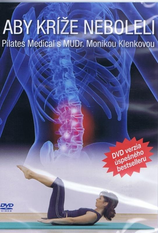 Kniha: Aby kríže neboleli - Cvičenie s Mudr.Monikou Klenkovou - Klenková Monika