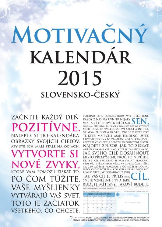 Kniha: Motivačný kalendár 2015autor neuvedený