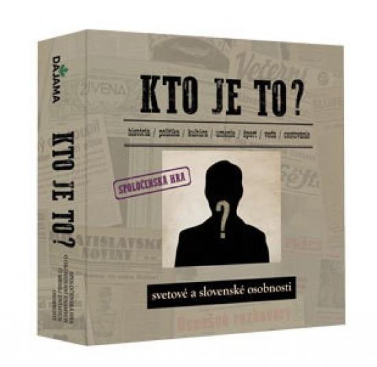 Kniha: Kto je to? spoločenská hra - Kolektív autorov
