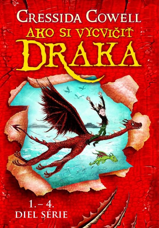 Kniha: SET Ako si vycvičiť draka 1.- 4. diel série - Cressida Cowell