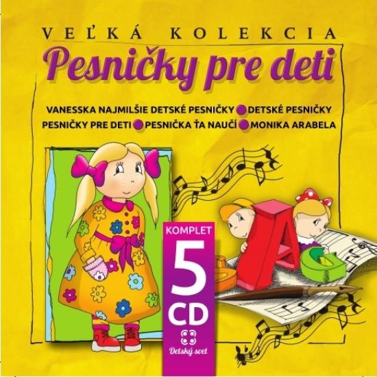 Kniha: Pesničky pre deti - komplet 5 CDautor neuvedený