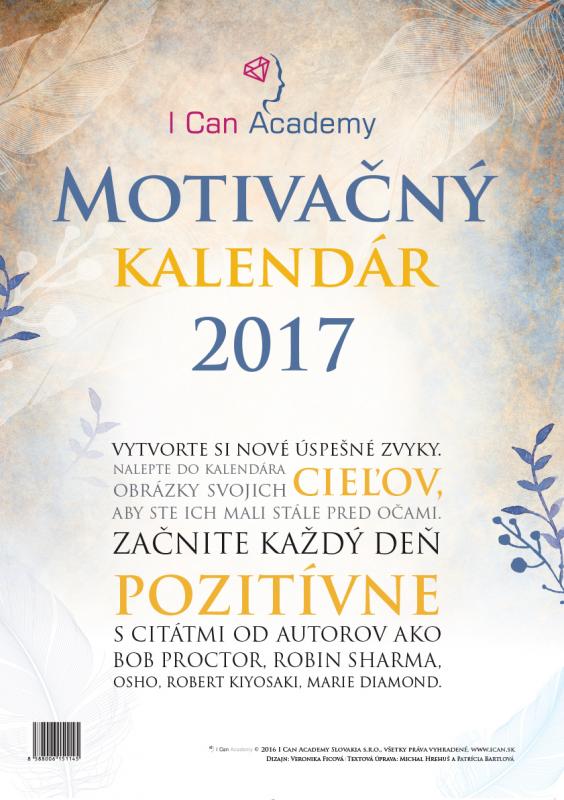 Kniha: Motivačný kalendár 2017autor neuvedený